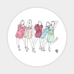 Girls Aloud Colours Magnet